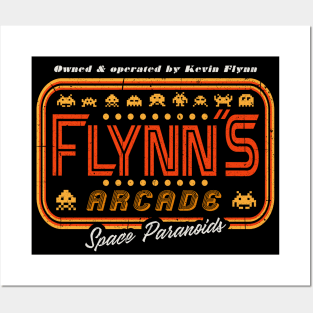 Flynn's Arcade Sign Posters and Art